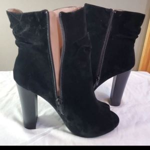 Peep Toe Booties NEW